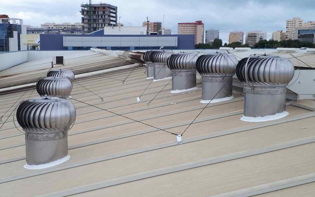 Extractores eólicos: ventilación industrial sin consumo eléctrico