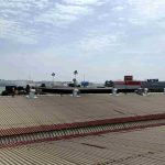 Extractores eólicos de aluminio instalados en nave en Málaga 4 ventilación con extractores eólicos de aluminio en Málaga