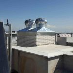 Extractores eólicos en una comunidad en San Sebastián de los Reyes en Madrid 3 instalación de extractores eólicos en San Sebastián de los Reyes